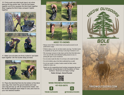 Bole Blind® by Treow Outdoors®