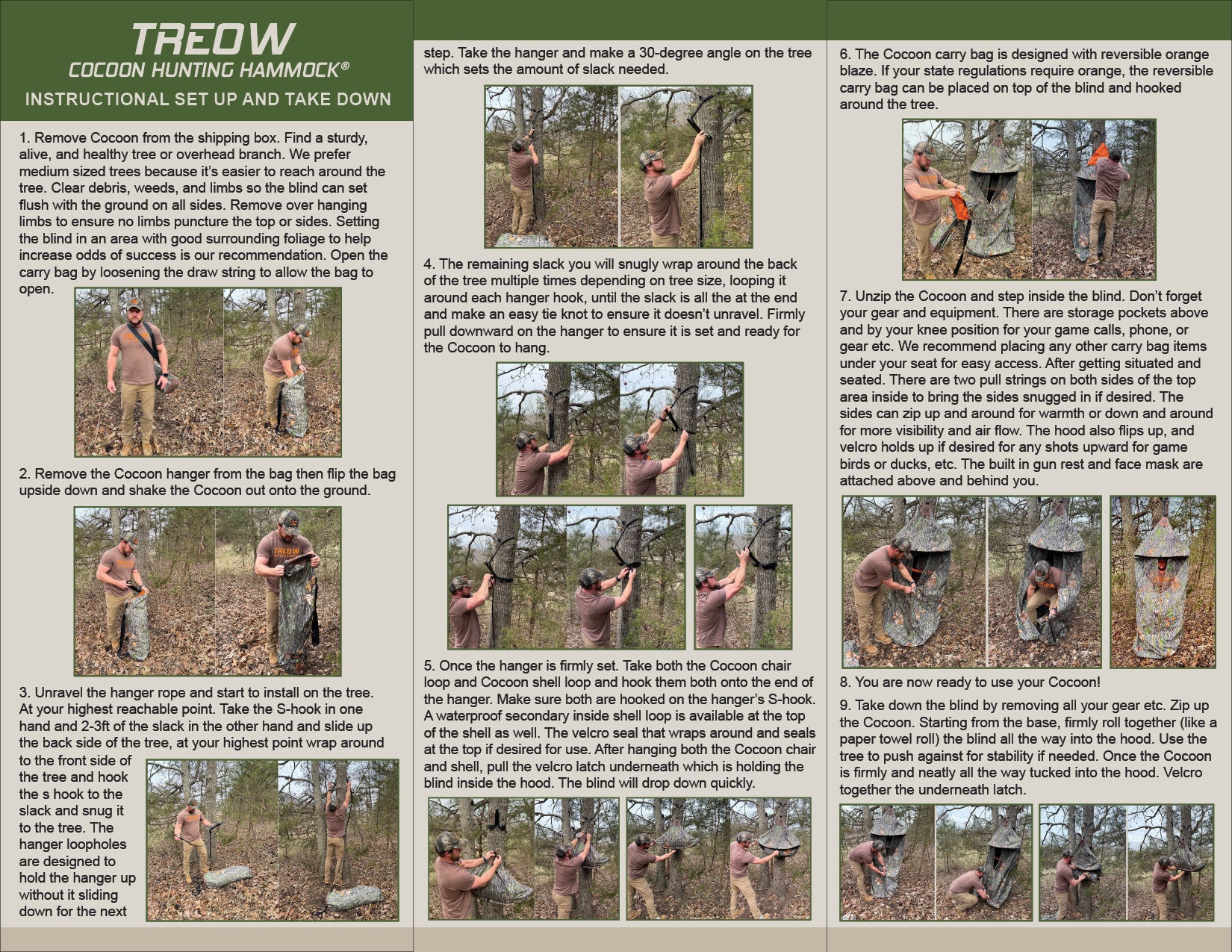 Cocoon Hunting Hammock® by Treow Outdoors®